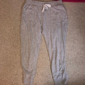 grey joggers